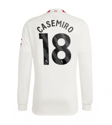 Manchester United Casemiro #18 Tredje trøje 2023-24 Lange ærmer